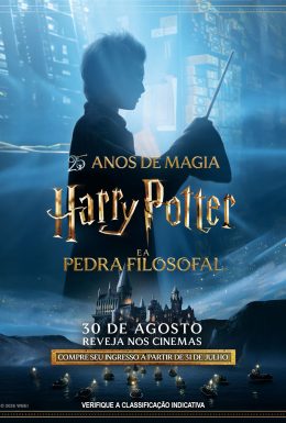Capa de HARRY POTTER: E a Pedra Filosofal