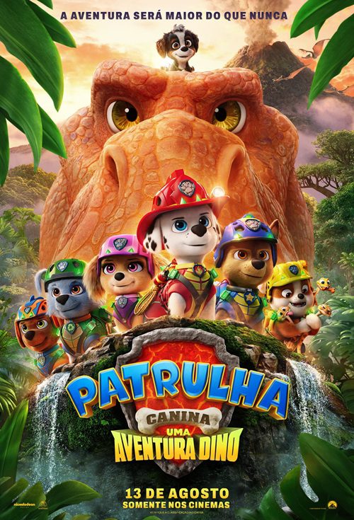 Capa de PATRULHA CANINA: Uma Aventura Dino